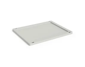 Colour Crate Lid Plastic Medium, grey
