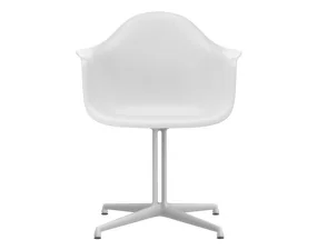 Eames Plastic Armchair DAL, cotton white