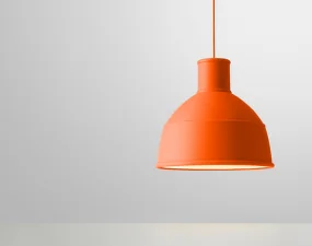 Unfold Pendant Lamp, orange
