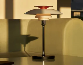 PH 80 Portable Lamp, chrome plated