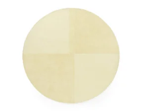 Level Rug Ø280, light yellow