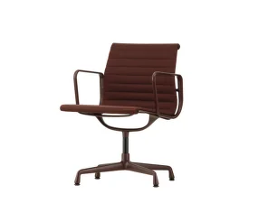 Aluminium Chair EA 108, dark red/dark bordeaux