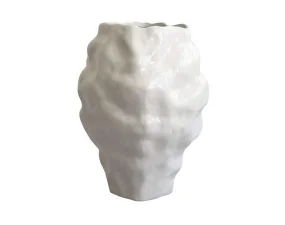 Karachi Vase Big, high glaze birch