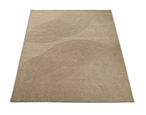 Zen Rug Rectangular 200x300, dark beige