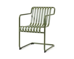 Palissade Cantilever Dining Armchair, olive