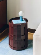 Facet Cabinet 20, burgundy