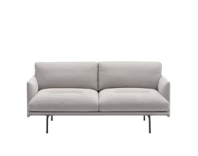 Outline Soft 2-seater Sofa, Clay 12