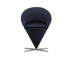 Cone Chair, Hola dark blue