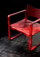 Series 270 F Armchair, red