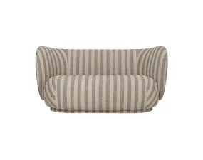 Rico Sofa 2 Louisiana, sand/off-white
