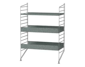 String Outdoor B Shelving System, galvanized
