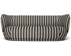 Rico Lounger Sofa, Louisiana sand / black