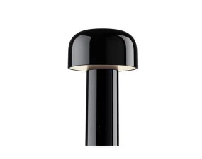 Bellhop Table Lamp, glossy black