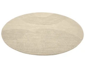 Zen Rug Round Ø300 cm, creme