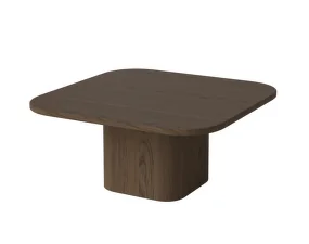 Eida Coffee Table 70x70 H32, dark oiled oak