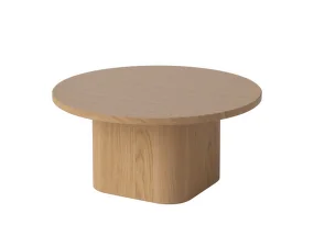 Eida Coffee Table Ø60 H28, oiled oak
