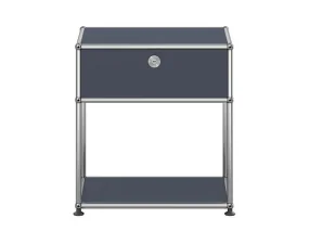 USM Haller M54 Bedside Table, anthracite