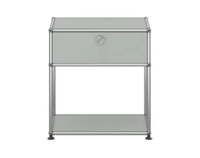 USM Haller M54 Bedside Table, light grey