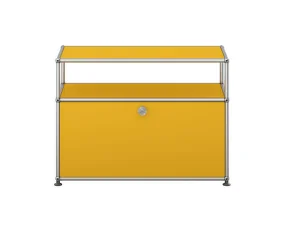 USM Haller Sidetable O1, golden yellow