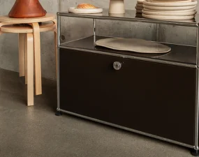 USM Haller Sidetable O1, pure white