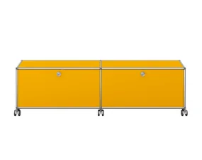 USM Haller Media Unit M61, golden yellow