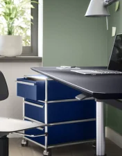 USM Haller M26 Mobile Pedestal, brown