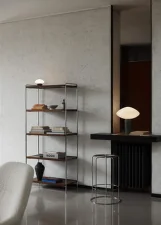 Alima Shelving NDS6, chrome / walnut