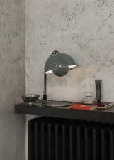 Flowerpot VP4 Table Lamp, stone blue