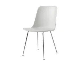 Rely Side Chair HW6, chrome / oyster