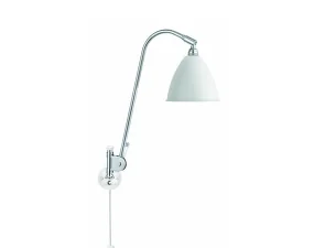 Bestlite Wall Lamp with Switch BL6, matt white