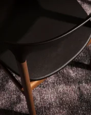 Herit Armchair Smoked Oak, white