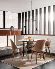 Snaregade Round Table Ø120, black