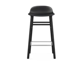 Form Bar Chair 65 cm Black, black