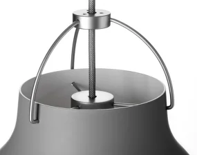 Caravaggio™ P3 Pendant, matt grey 45