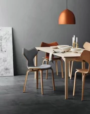 Grand Prix™ Chair Fully Upholstered, walnut