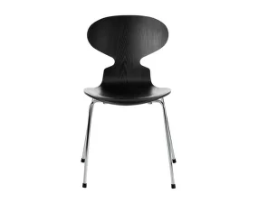 Ant™ 3101 Chair Coloured, chrome/black