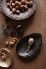 Forest Tray Small, black brass