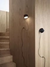 Post Wall Lamp, black