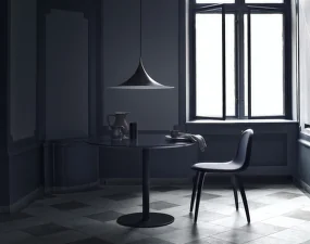 Semi Pendant Ø60, matt white
