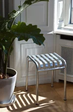 Palissade Stool, galvanised