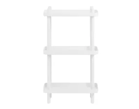Block Shelf, white/white