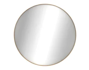 Layers Wall Mirror Ø91, oak