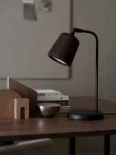 Material Table Lamp, light grey concrete
