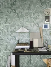 Indigo Garden Wallpaper 3131