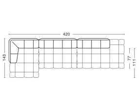 Quilton Sofa Combination 23, Atlas 501