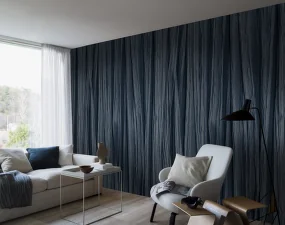 Indigo Silk Wallpaper 3141
