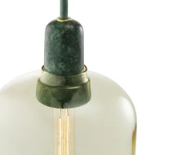 Amp Lamp Small, gold/green