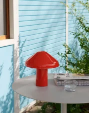 Pao Portable Lamp Ø23, red