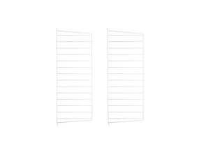 String Wall Panel 75 x 30, 2 pcs, white