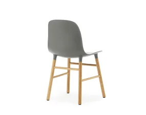 Form Chair Oak, grey